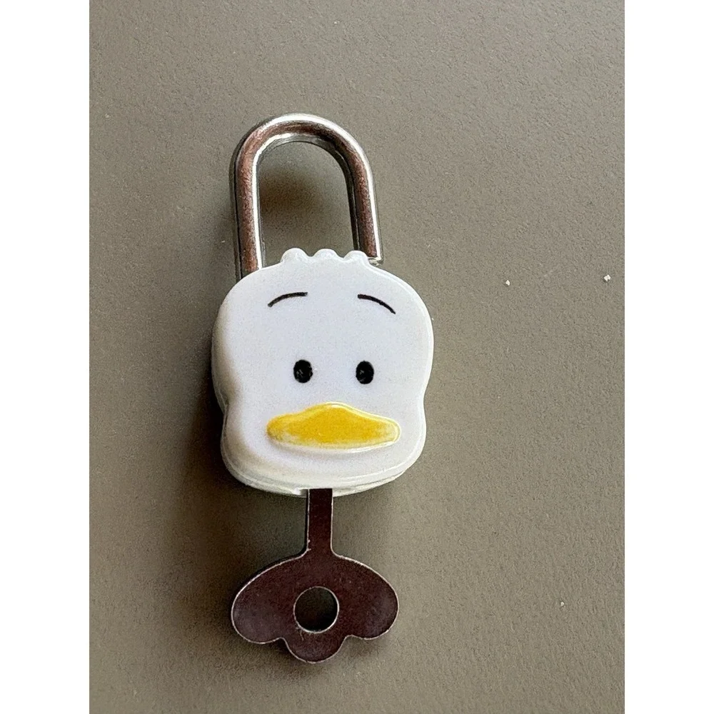 Sanrio‎ Retro Pekkle the Duck Diary Padlock & Key 1990, 1994 Used Rare Vtg Cute